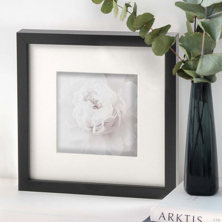 Ramka przestrzenna EXPO 3D Czarna 30x30 cm (20x20cm)