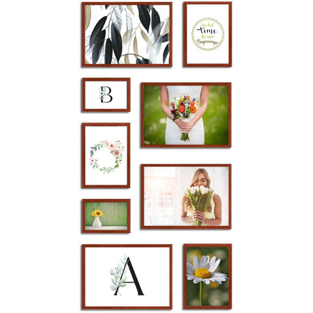 Zestaw ramek PRESTO 5 GF0004 - galeria ramek na 9 zdjęć