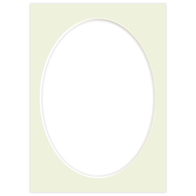 Passe partout 15x21 (13x18) OWAL ZIELONE MINT - LUCA Q5501