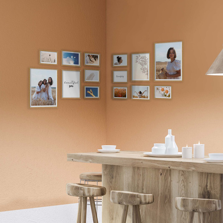 Zestaw naturanych ramek na 14 zdjęć PINIA 00 GF0042