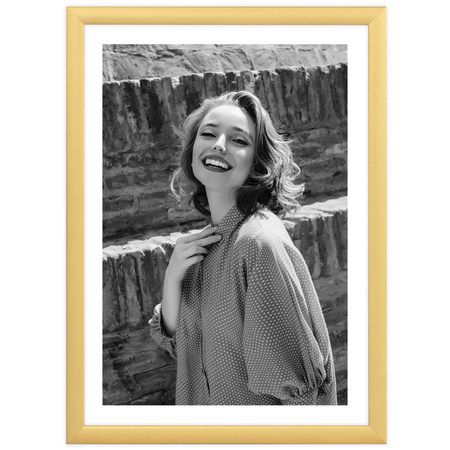 Ramka aluminiowa złota ROYALL 15x21 cm