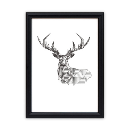 Zestaw czarnych ramek na 16 zdjęć HIT 02 CORNER GF0009