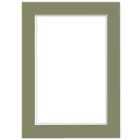 Passe partout 13x18 (10x15) ZIELONE EVERGREEN - LUCA Q5504