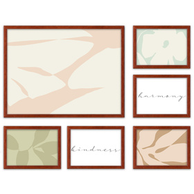 Zestaw brązowych ramek na 6 zdjęć PRESTO 5 GF0002