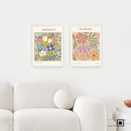 Pakiet 3 szt. białych ramek FDM 1 40x50 cm