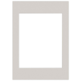 Passe partout 50x70 (40x50) SZARY MGLISTY- FOG - LUCA Q5303