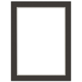 Passe partout 18x24 (15x21) CZARNE BLACK LUCA Q5801