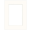 Passe partout 30x40 (21x30) BIAŁY CHALK LUCA Q5103