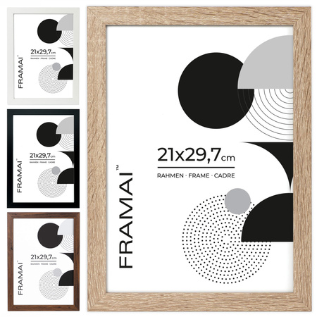 Ramka naturalna HEN 0 21x29,7 cm