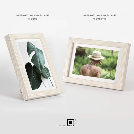 Pakiet 5 szt. białych ramek FDM 5 10x15 cm