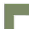 Passe partout 18x24 (10x15) ZIELONE FOREST - LUCA Q5505