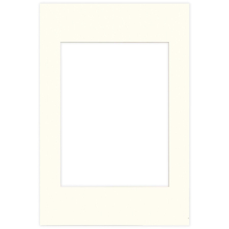 Pakiet 5 szt. Passe Partout 40x60 (30x40) LUCA Q5106 IVORY BIAŁY