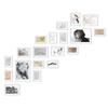 Zestaw białych ramek na 19 zdjęć PINIA 1 GF0036 R