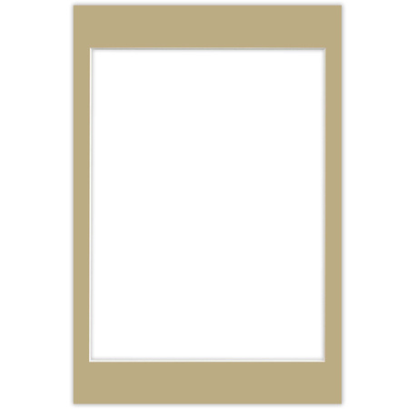 Passe partout 20x30 (18x24) BEŻOWE TABAC - LUCA Q5209