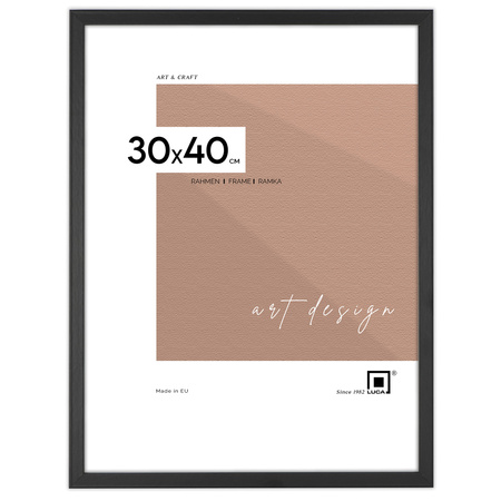 Pakiet 3 szt. czarnych ramek FDM 2 30x40 cm