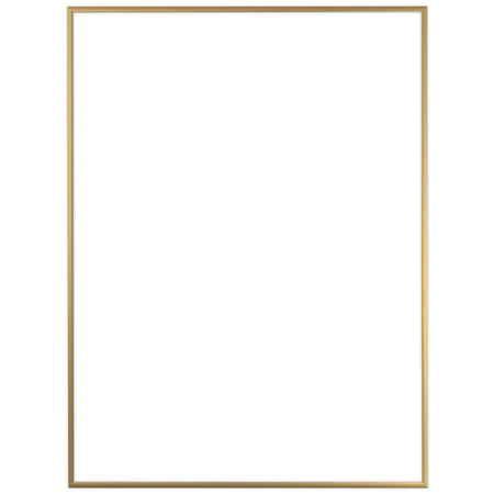 Ramka aluminiowa złota ROYALL 60x80 cm