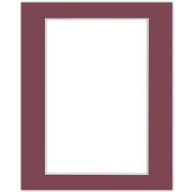 Passe partout  28x35 (20x30) CZERWONE WINE - LUCA Q5707