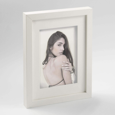 Ramka przestrzenna EXPO 3D Biała 13x18 cm (9x13cm)