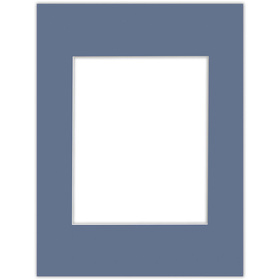 Passe partout 60x80 (40x50) NIEBIESKIE BLUE - LUCA Q5402