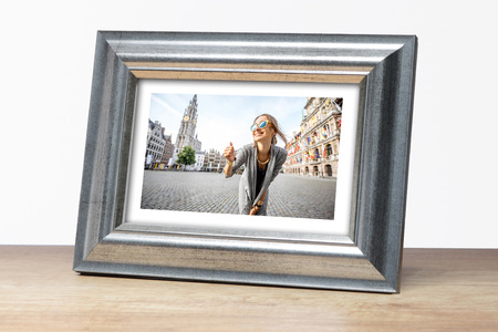 Ramka drewniana DRL N S 50x70 cm