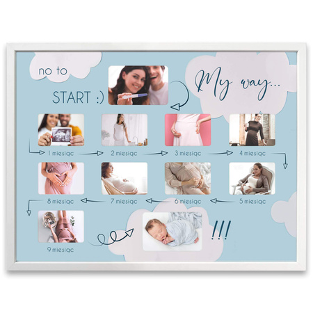 Ramka na zdjęcia MY WAY. Ramka z passe partout o rozmiarze 30x40 cm