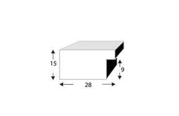 Ramka dębowa DAB T 0 10x15 cm