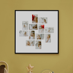 Foto Galeria Black 70x70 na 12 zdjęć