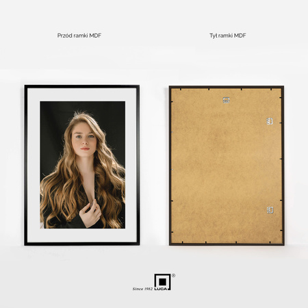 Pakiet 2 szt. czarnych ramek FDM 2 50x70 cm