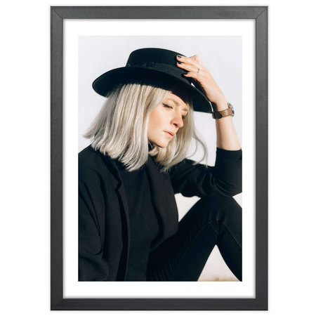 Ramka czarna FDM 2 21x30 cm