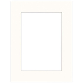 Passe partout 30x40 (20x30) BIAŁY CHALK LUCA Q5103
