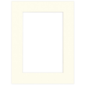 Passe partout 60x80 (40x60) - IVORY KOŚĆ SŁONIOWA LUCA Q5106