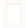Passe partout 18x24 (13x18) BIAŁY CHALK LUCA Q5103