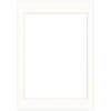 Passe partout 70x100 (60x80) - BIAŁY CHALK LUCA Q5103