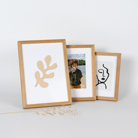 Ramka drewniana PINIA 00 15x21 cm