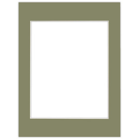 Passe partout 30x40 (24x30) ZIELONE EVERGREEN - LUCA Q5504