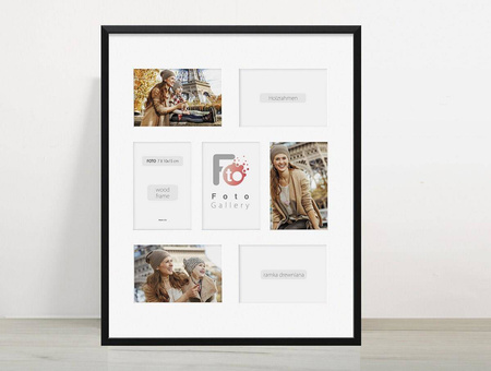 Foto Galeria Black 40x50 B na 7 zdjęć
