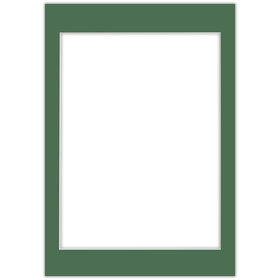 Passe partout 70x100 (60x80) ZIELONE MALACHITE - LUCA Q5506