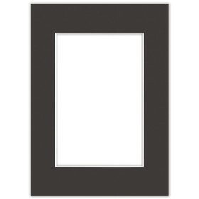 Passe partout 15x21 (10x15) CZARNE BLACK LUCA Q5801