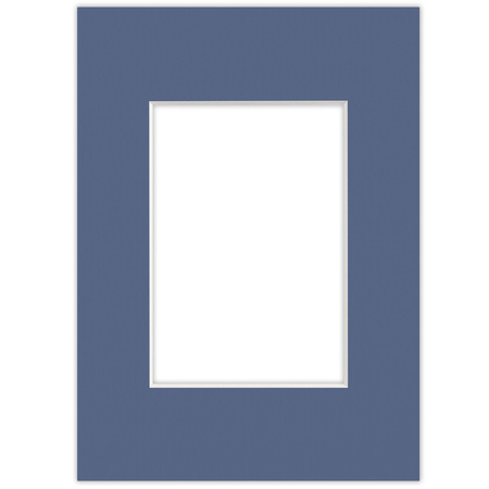 Passe partout 15x21 (9x13) NIEBIESKIE BLUE - LUCA Q5402