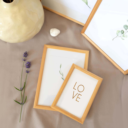 Ramka drewniana DRWA 0 15x21 cm