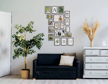 Zestaw brązowych ramek na 18 zdjęć PINIA 4 GF0006