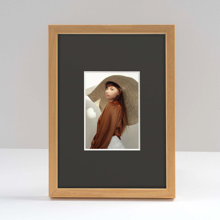 Passe partout 24x30 (18x24) CZARNE BLACK LUCA Q5801