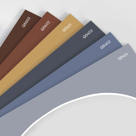 Passe partout 40x50 (30x40) OWAL GRANATOWE NAVY - LUCA Q5403