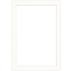 Passe partout 70x100 (60x90) - BIAŁY CHALK - LUCA Q5103