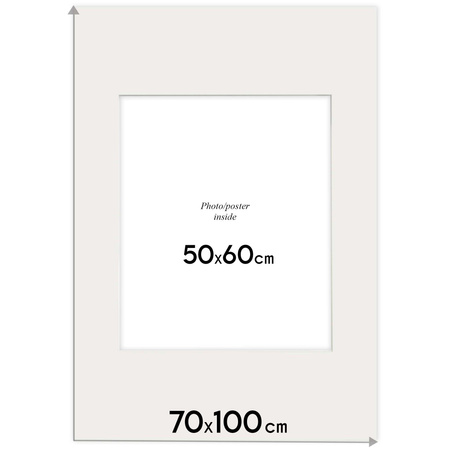 Passe partout 70x100 (50x60) BRĄZOWE CARMEL - LUCA Q5601