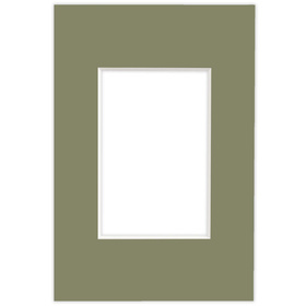 Passe partout 10x15 (6x9) ZIELONE EVERGREEN - LUCA Q5504
