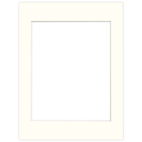 Passe partout 30x40 (24x30) LUCA Q5104 OFF WHITE - BIAŁY