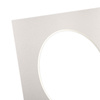 Passe partout 40x50 (24x30) OWAL SREBRNE SILVER - LUCA Q5902