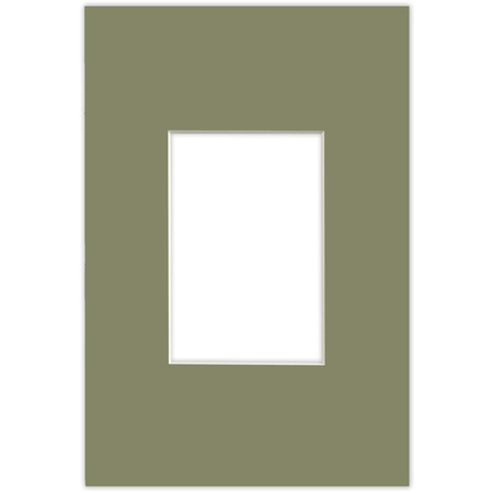 Passe partout 20x30 (10x15) ZIELONE  EVERGREEN - LUCA Q5504
