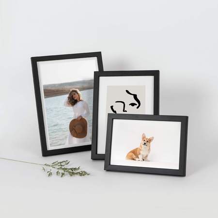 Ramka drewniana PINIA 2 15x21 cm